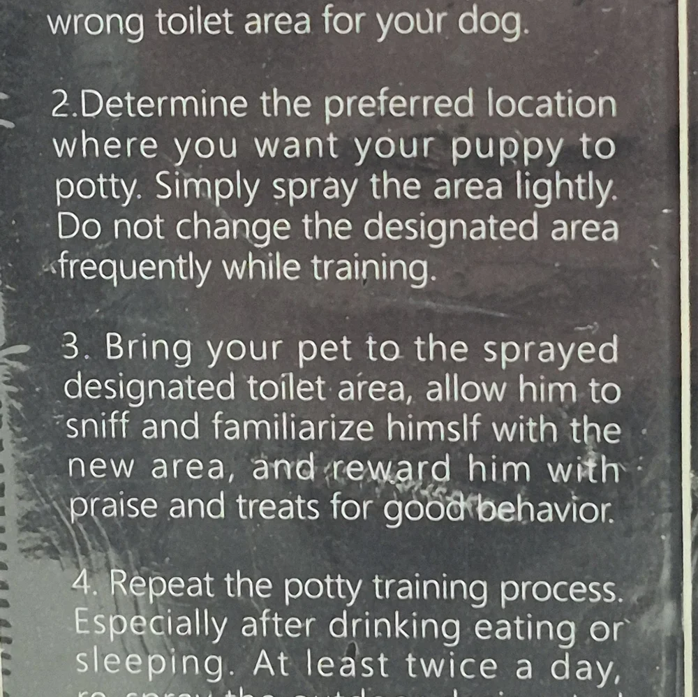 Mesboizy Not Here & Here Potty- Training spray